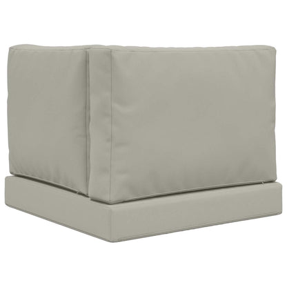 Buiten bankkussen 3 pcs Grijs Polyester