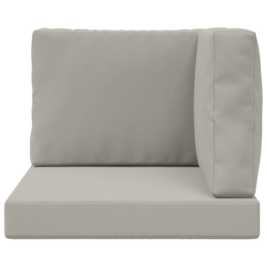Buiten bankkussen 3 pcs Grijs Polyester