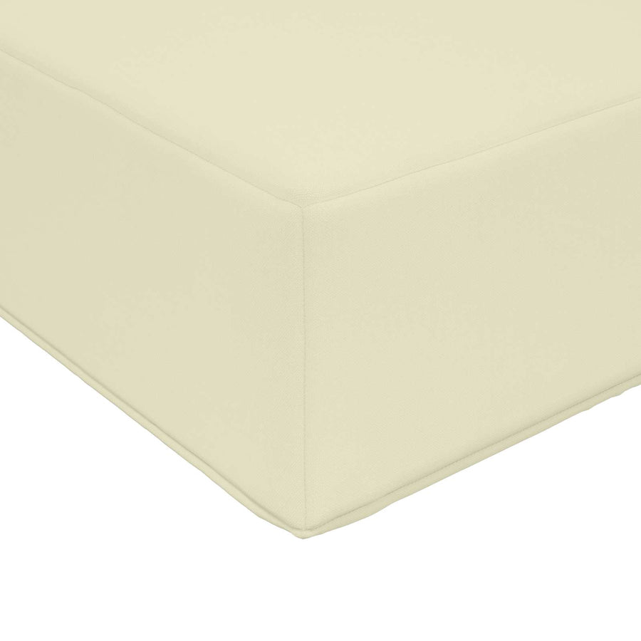 Buiten bankkussen 3 pcs Crème Polyester