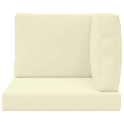 Buiten bankkussen 3 pcs Crème Polyester