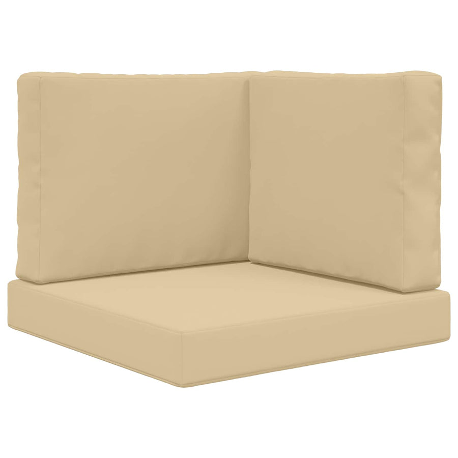 Buiten bankkussen 3 pcs Beige Polyester