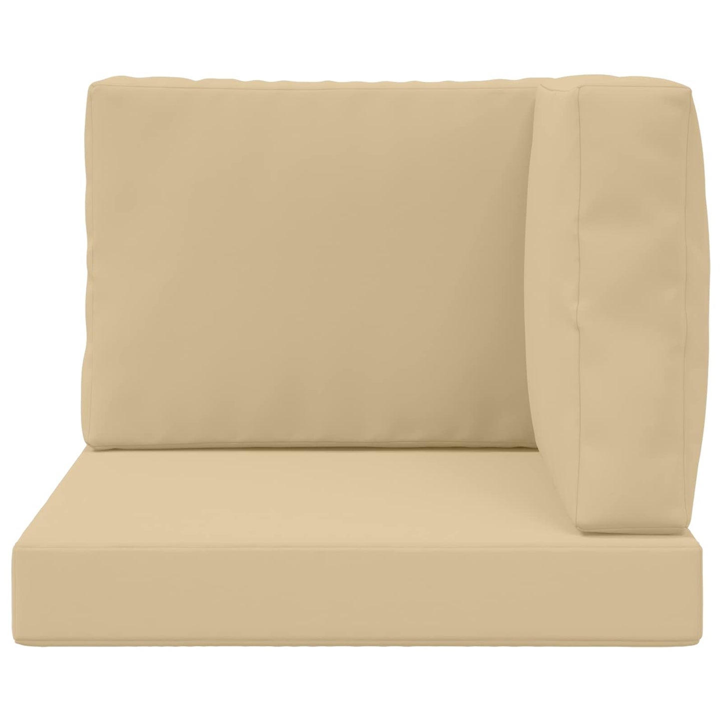 Buiten bankkussen 3 pcs Beige Polyester