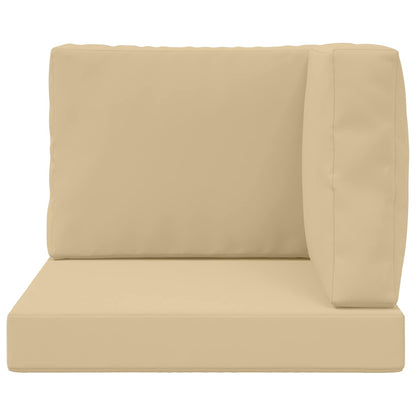 Buiten bankkussen 3 pcs Beige Polyester