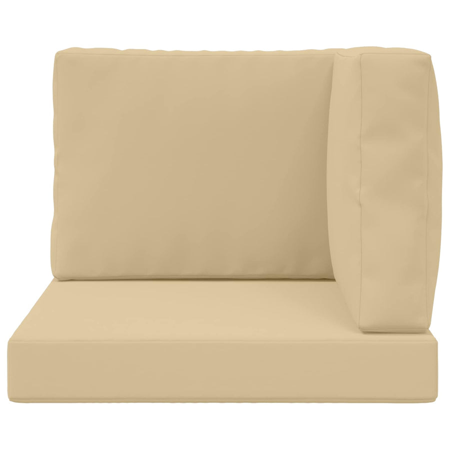 Buiten bankkussen 3 pcs Beige Polyester