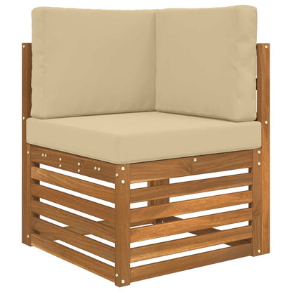 Buiten bankkussen 3 pcs Beige Polyester