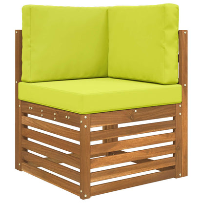 Buiten bankkussen 3 pcs Groen Polyester