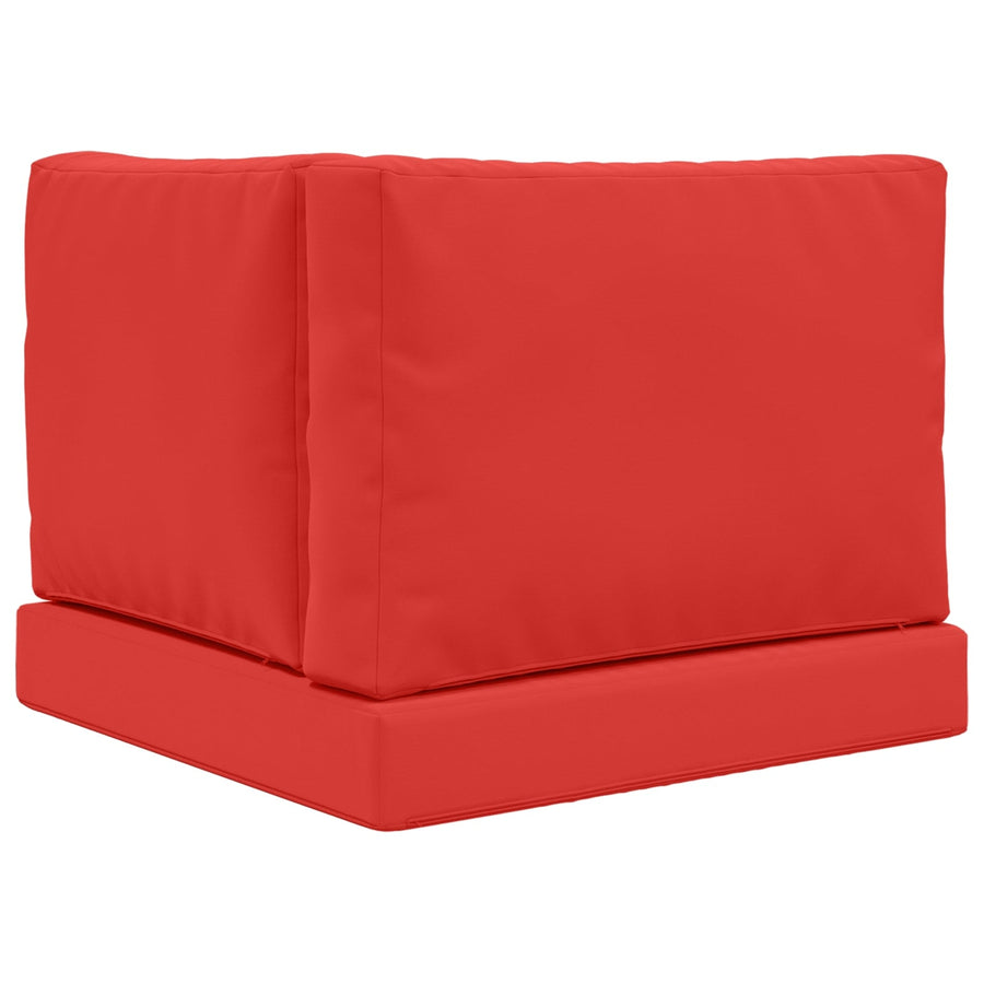 Buiten bankkussen 3 pcs Rood Polyester