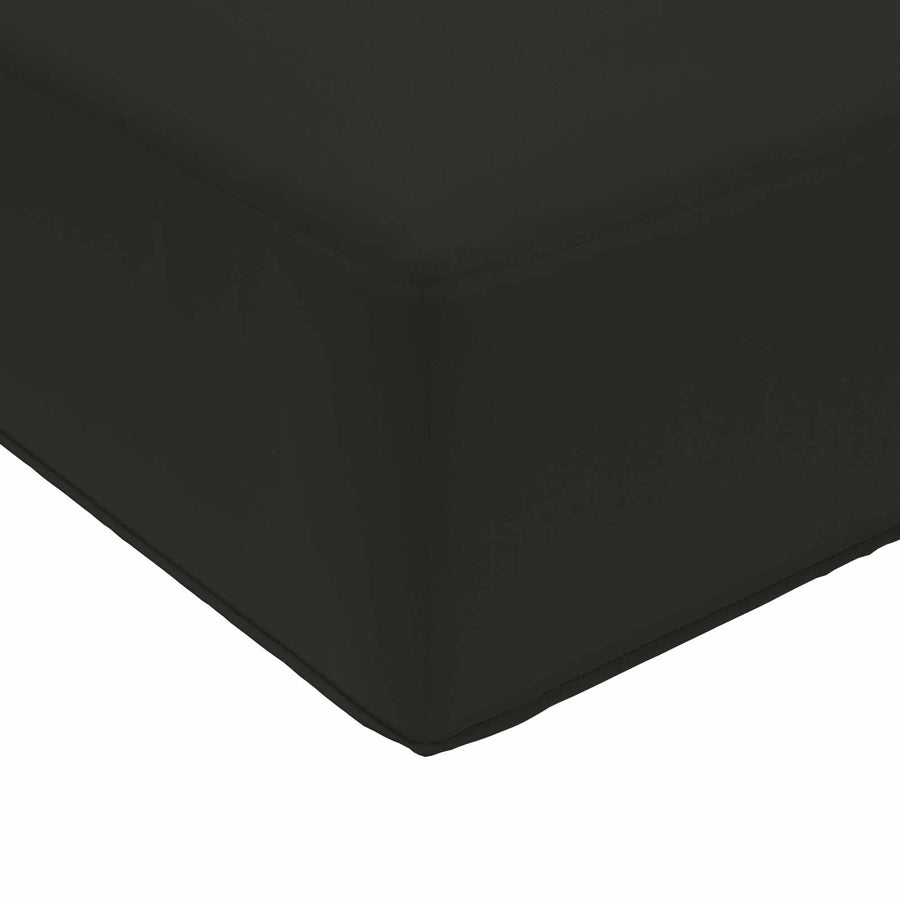 Buiten bankkussen 3 pcs Zwart Polyester