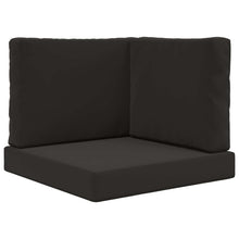 Buiten bankkussen 3 pcs Zwart Polyester