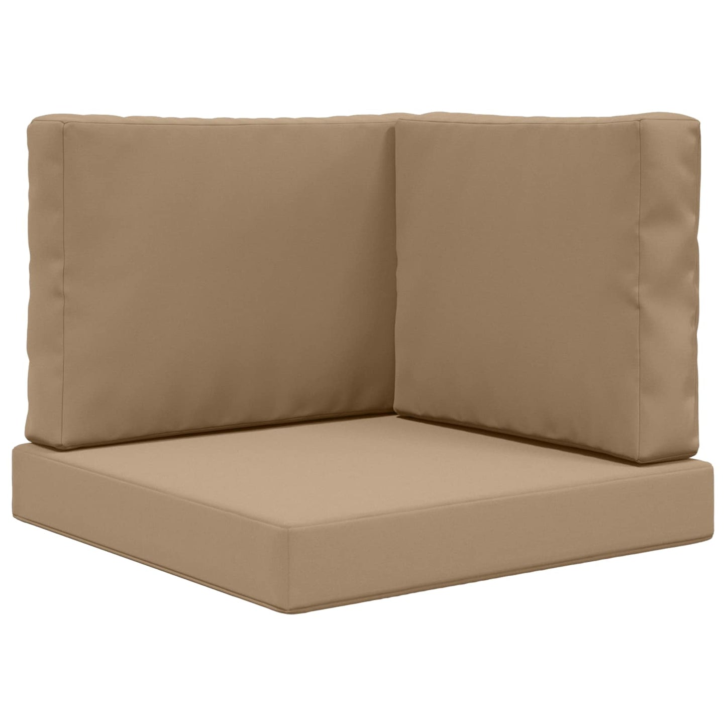 Buiten bankkussen 3 pcs Taupe Polyester
