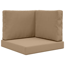 Buiten bankkussen 3 pcs Taupe Polyester