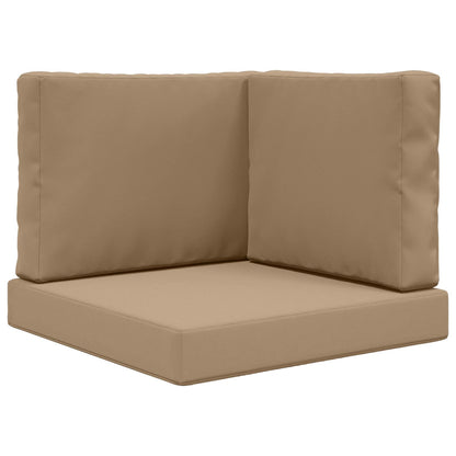 Buiten bankkussen 3 pcs Taupe Polyester