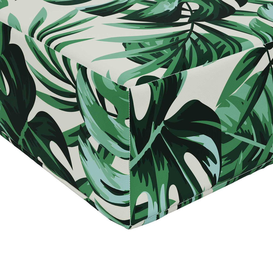 Buiten bankkussen 3 pcs Bladpatroon Polyester