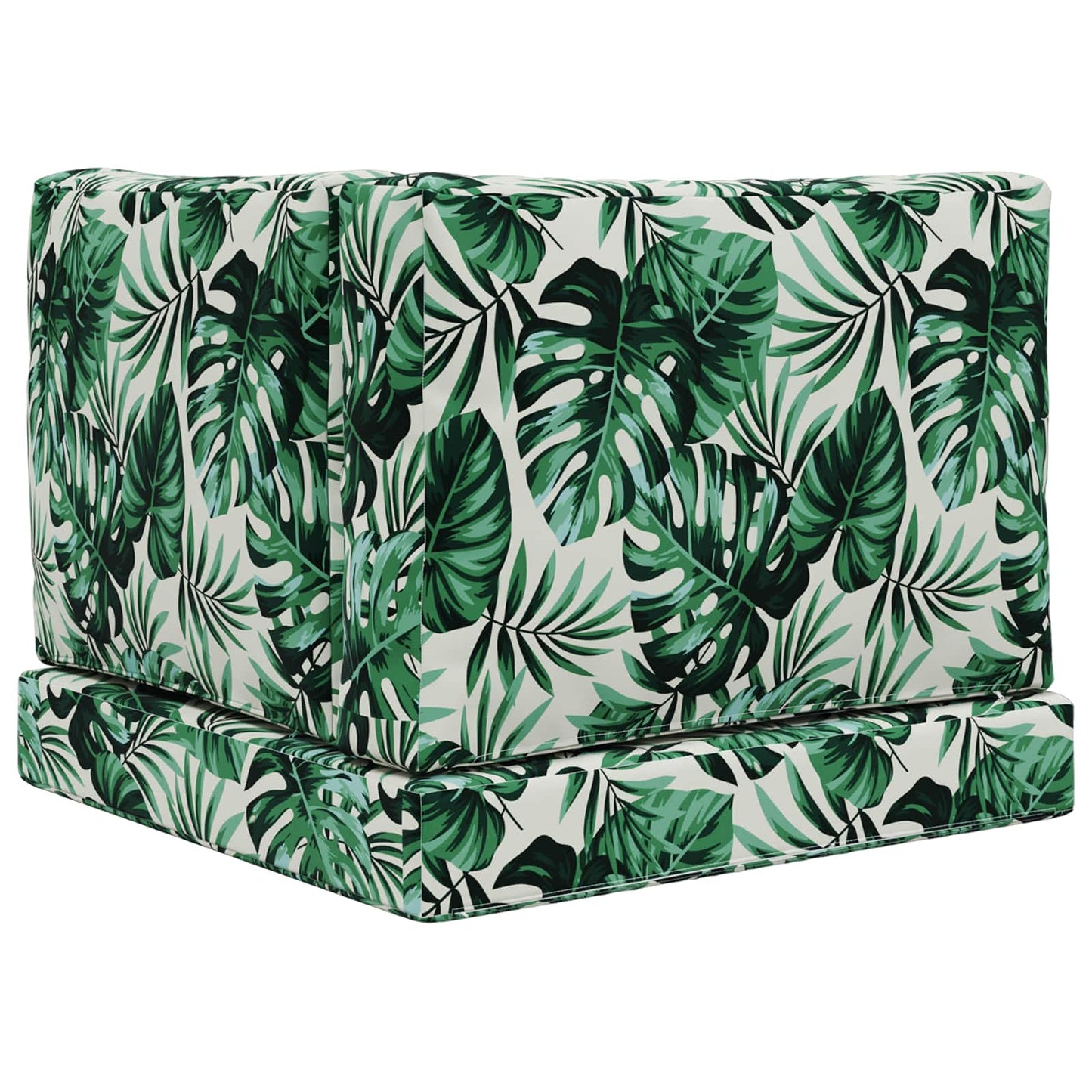 Buiten bankkussen 3 pcs Bladpatroon Polyester