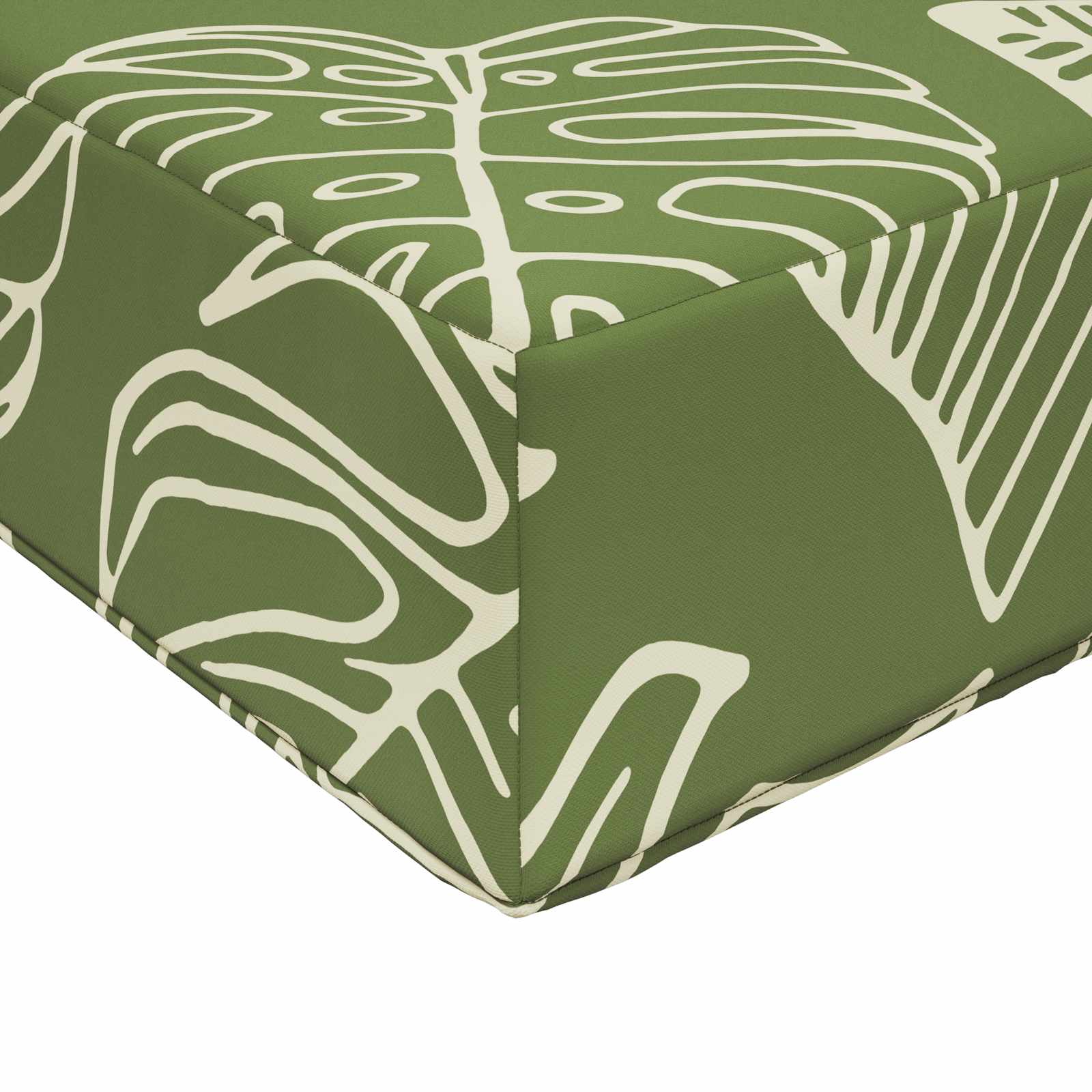 Buiten bankkussen 3 pcs Bladontwerp Polyester