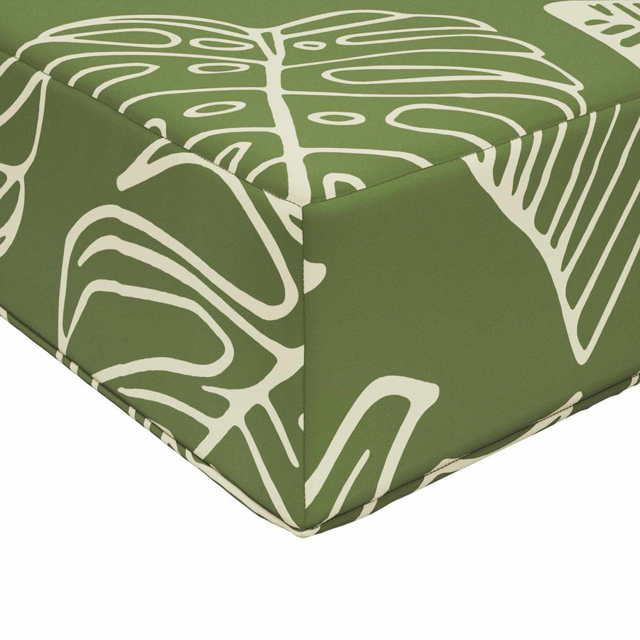 Buiten bankkussen 3 pcs Bladontwerp Polyester