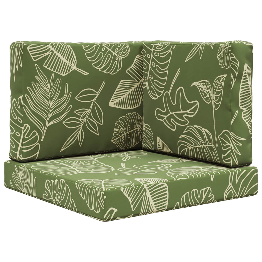 Buiten bankkussen 3 pcs Bladontwerp Polyester