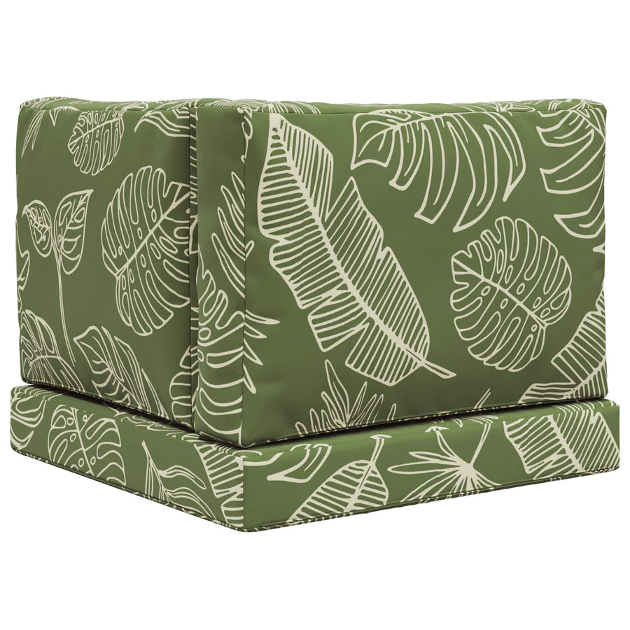 Buiten bankkussen 3 pcs Bladontwerp Polyester