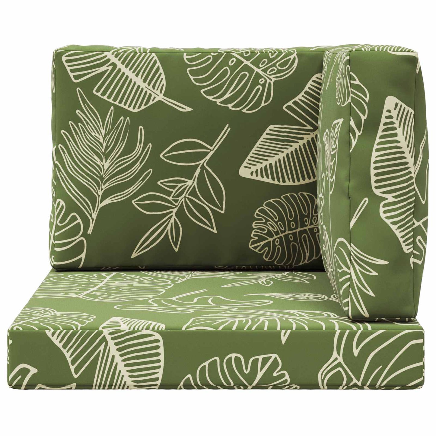 Buiten bankkussen 3 pcs Bladontwerp Polyester