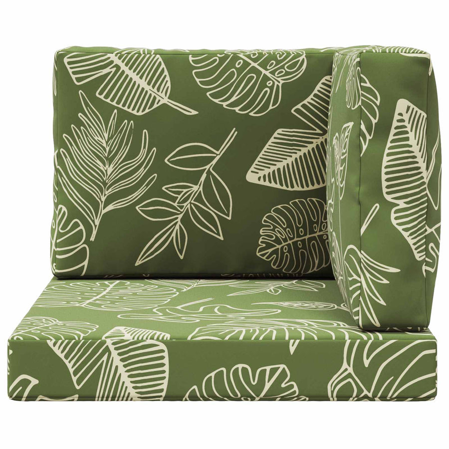 Buiten bankkussen 3 pcs Bladontwerp Polyester