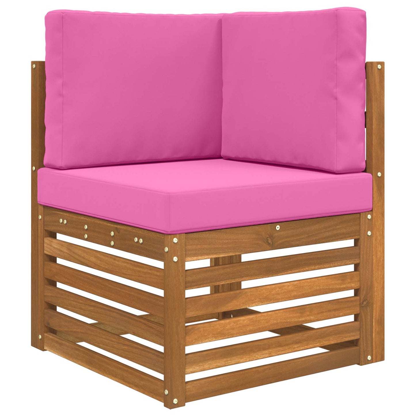 Buiten bankkussen 3 pcs Roze Polyester