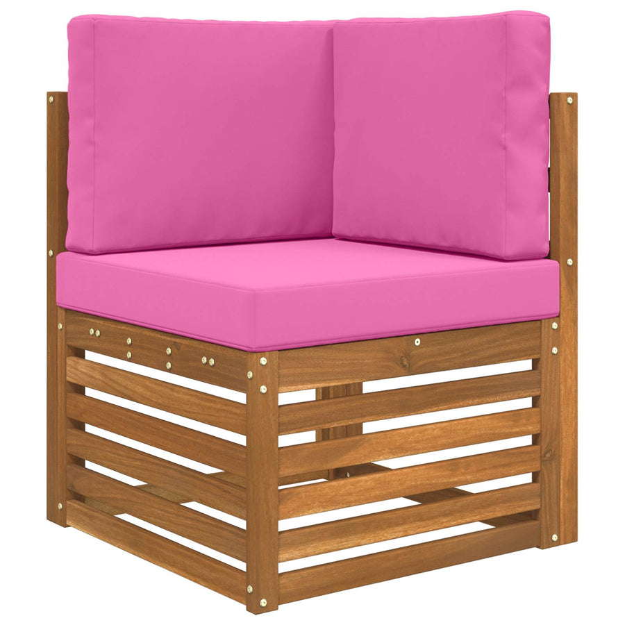 Buiten bankkussen 3 pcs Roze Polyester
