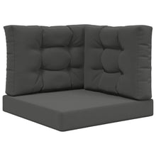 Buiten bankkussen 3 pcs Antraciet Polyester