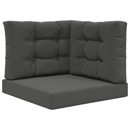 Buiten bankkussen 3 pcs Antraciet Polyester