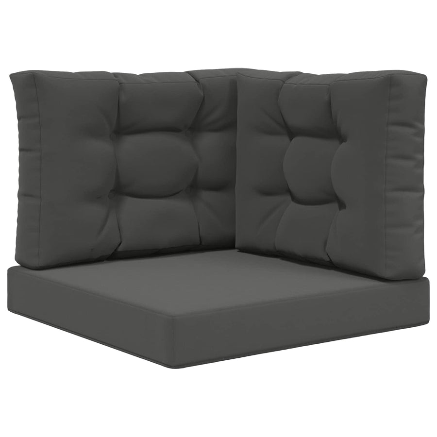 Buiten bankkussen 3 pcs Antraciet Polyester