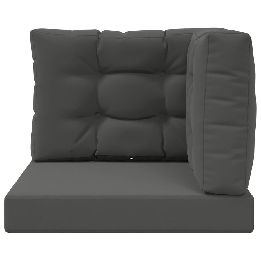 Buiten bankkussen 3 pcs Antraciet Polyester
