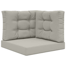 Buiten bankkussen 3 pcs Grijs Polyester