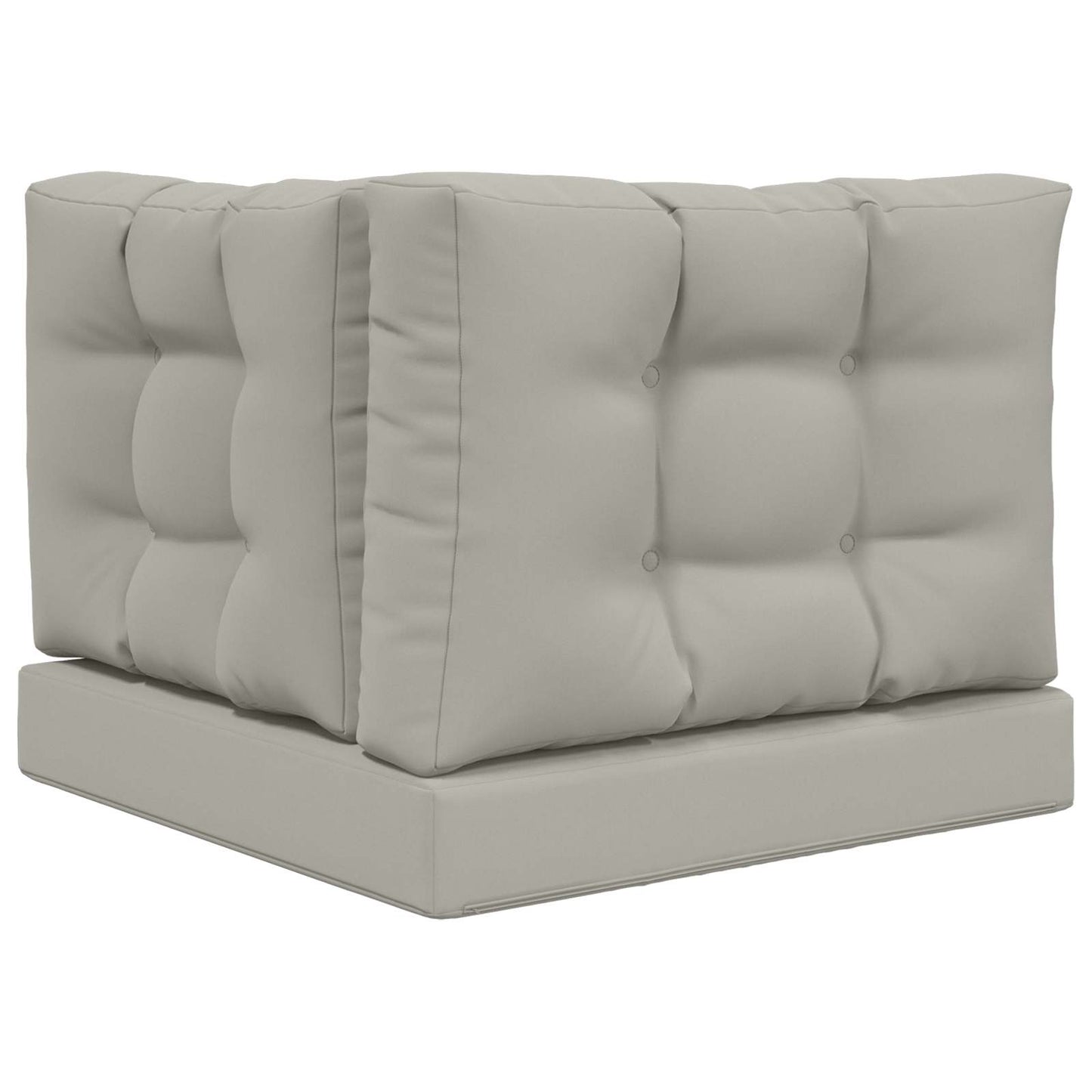 Buiten bankkussen 3 pcs Grijs Polyester
