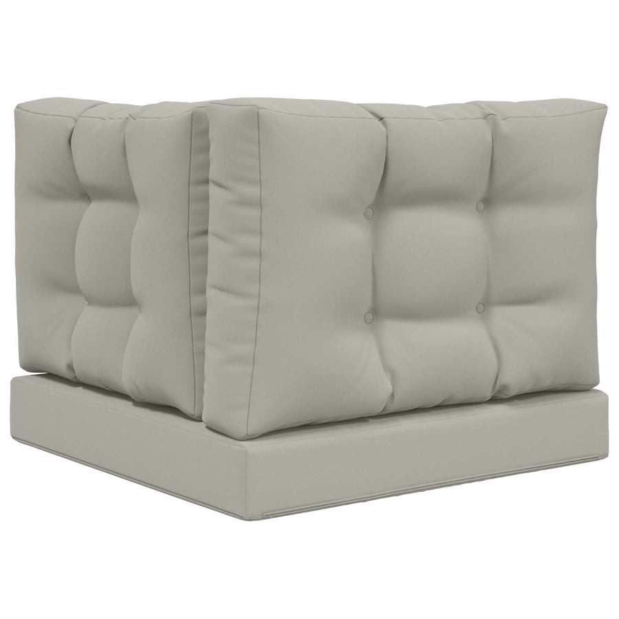 Buiten bankkussen 3 pcs Grijs Polyester