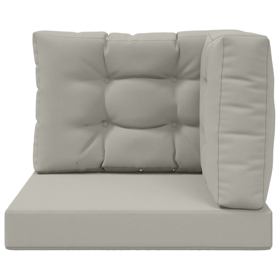 Buiten bankkussen 3 pcs Grijs Polyester