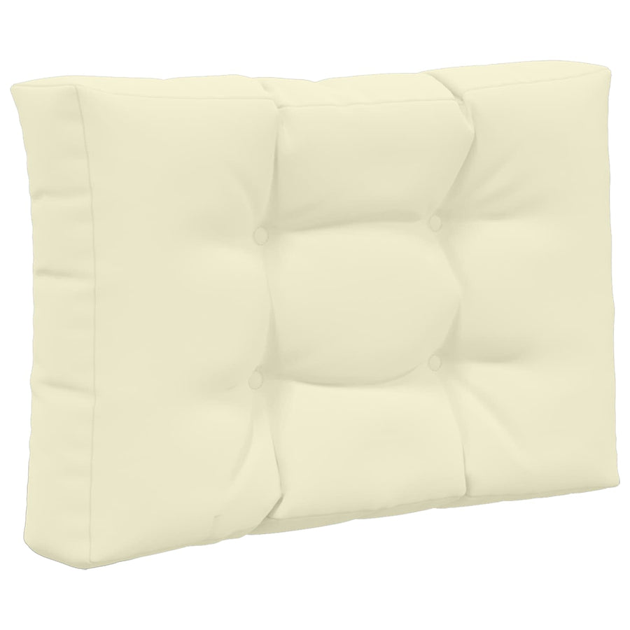 Buiten bankkussen 3 pcs Crème Polyester