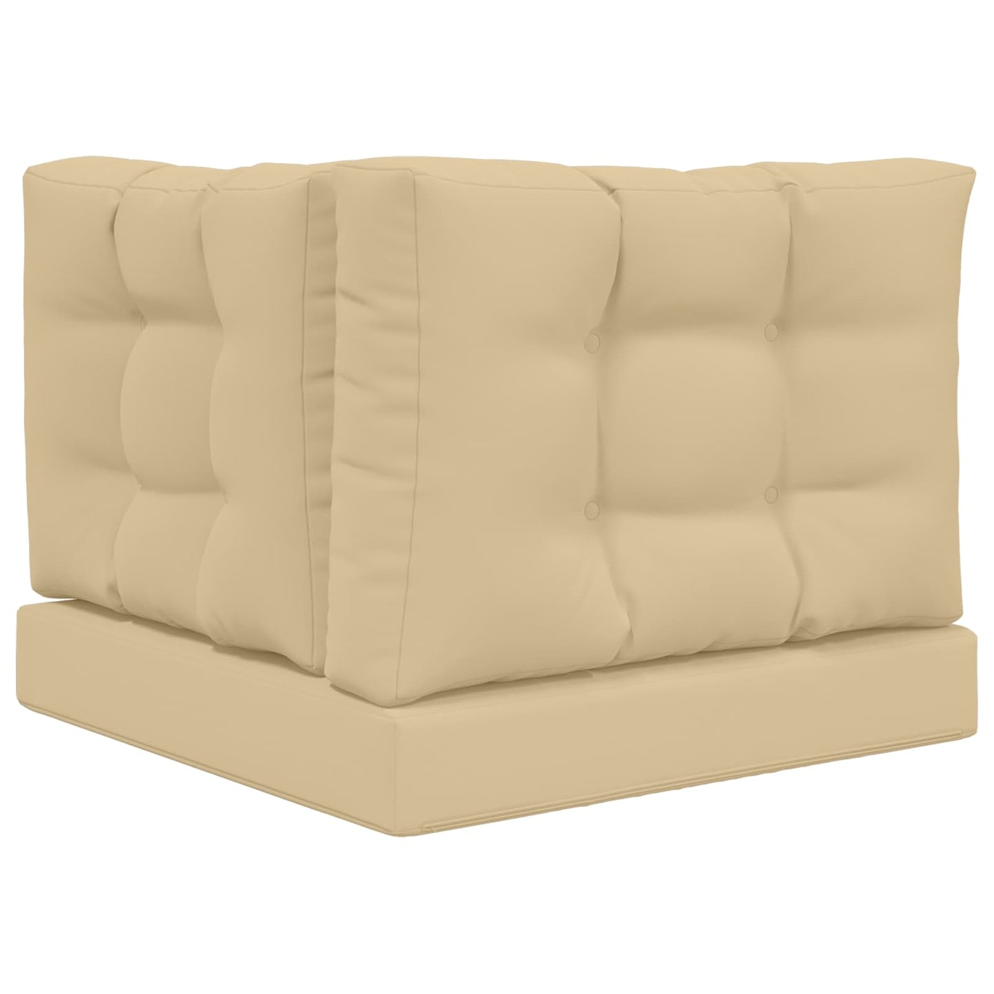 Buiten bankkussen 3 pcs Beige Polyester