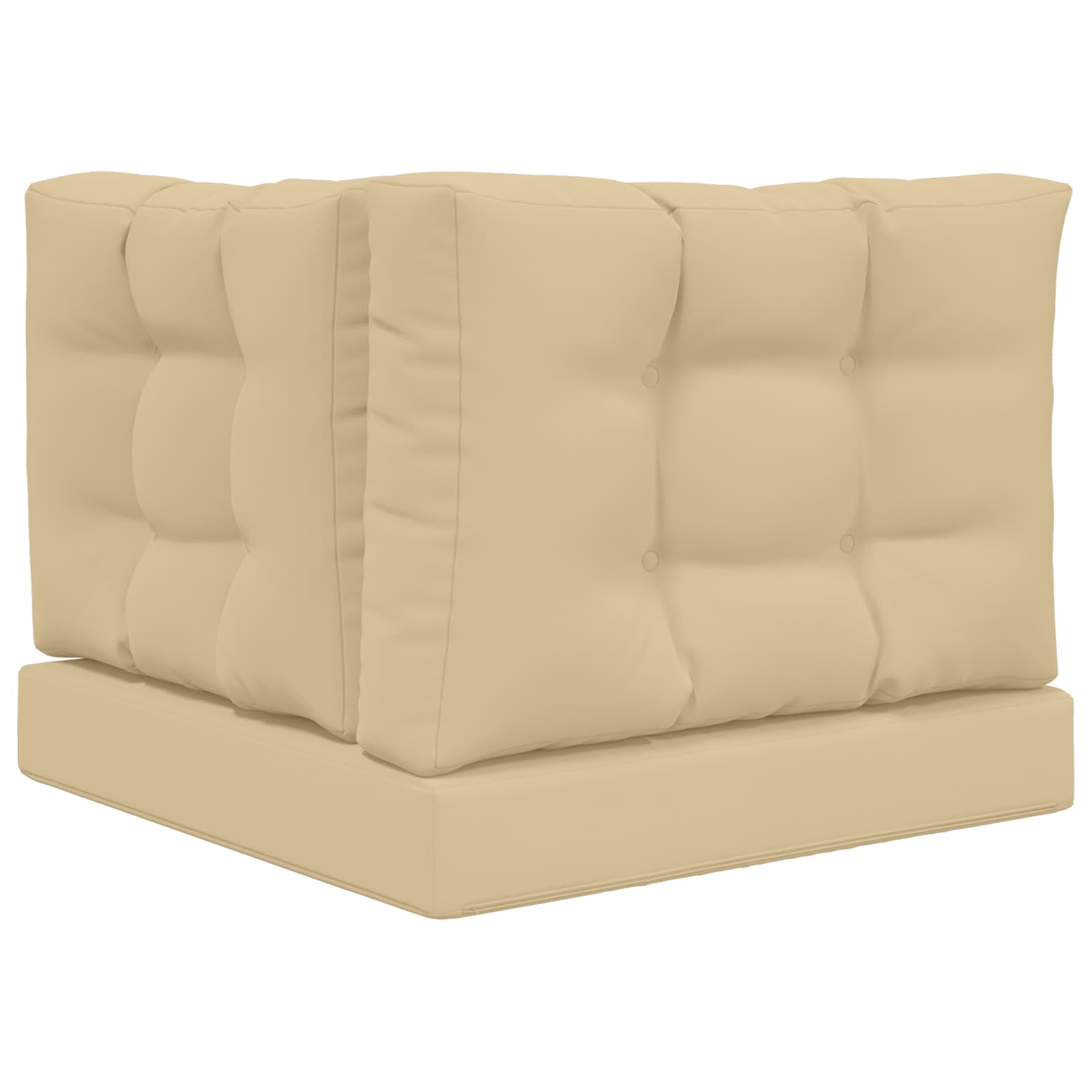 Buiten bankkussen 3 pcs Beige Polyester