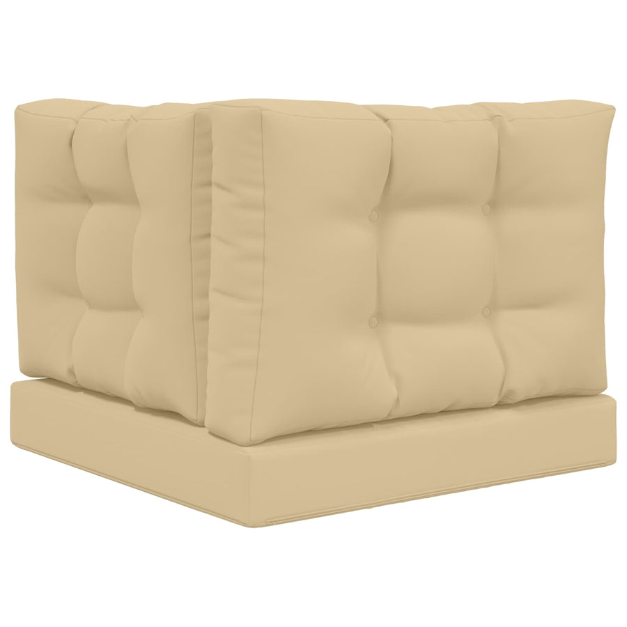 Buiten bankkussen 3 pcs Beige Polyester