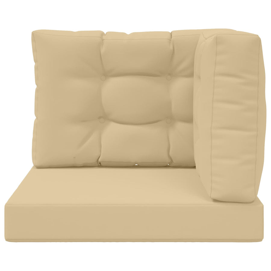 Buiten bankkussen 3 pcs Beige Polyester