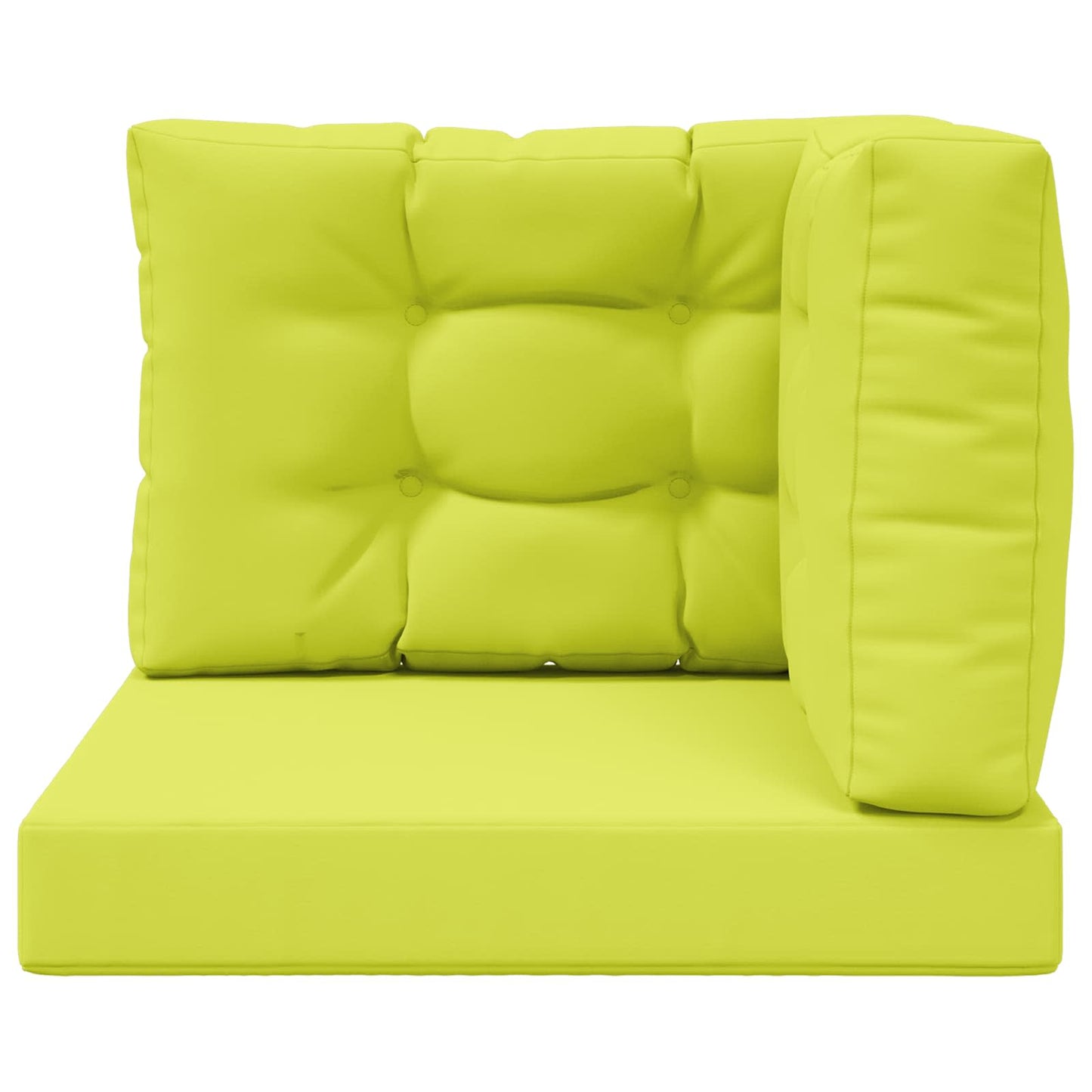 Buiten bankkussen 3 pcs Groen Polyester