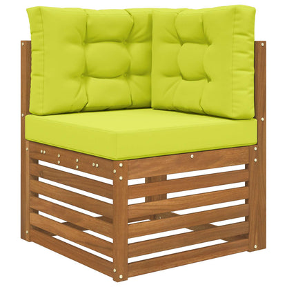 Buiten bankkussen 3 pcs Groen Polyester