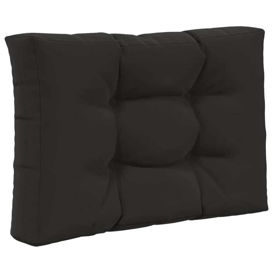 Buiten bankkussen 3 pcs Zwart Polyester
