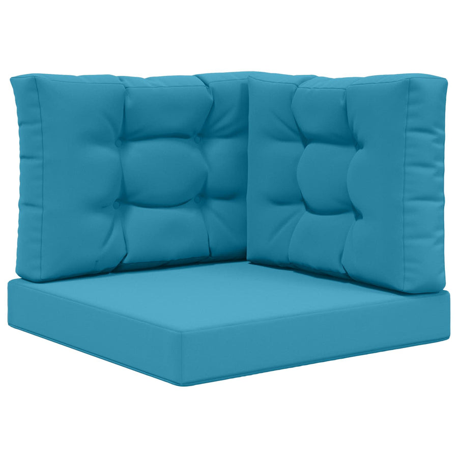 Buiten bankkussen 3 pcs Koninklijk Blauw Polyester