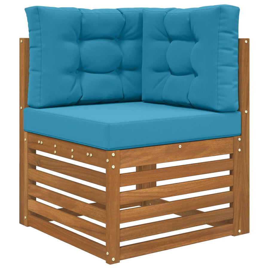 Buiten bankkussen 3 pcs Koninklijk Blauw Polyester