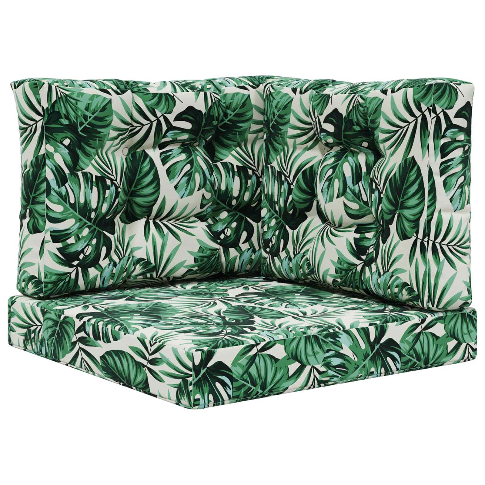 Buiten bankkussen 3 pcs Bladpatroon Polyester
