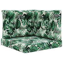 Buiten bankkussen 3 pcs Bladpatroon Polyester