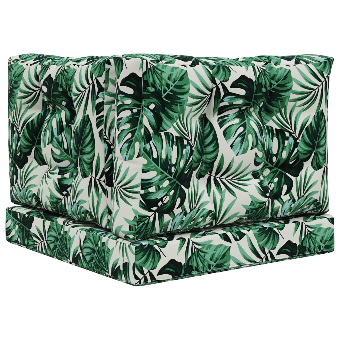 Buiten bankkussen 3 pcs Bladpatroon Polyester