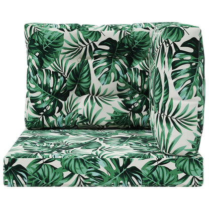 Buiten bankkussen 3 pcs Bladpatroon Polyester