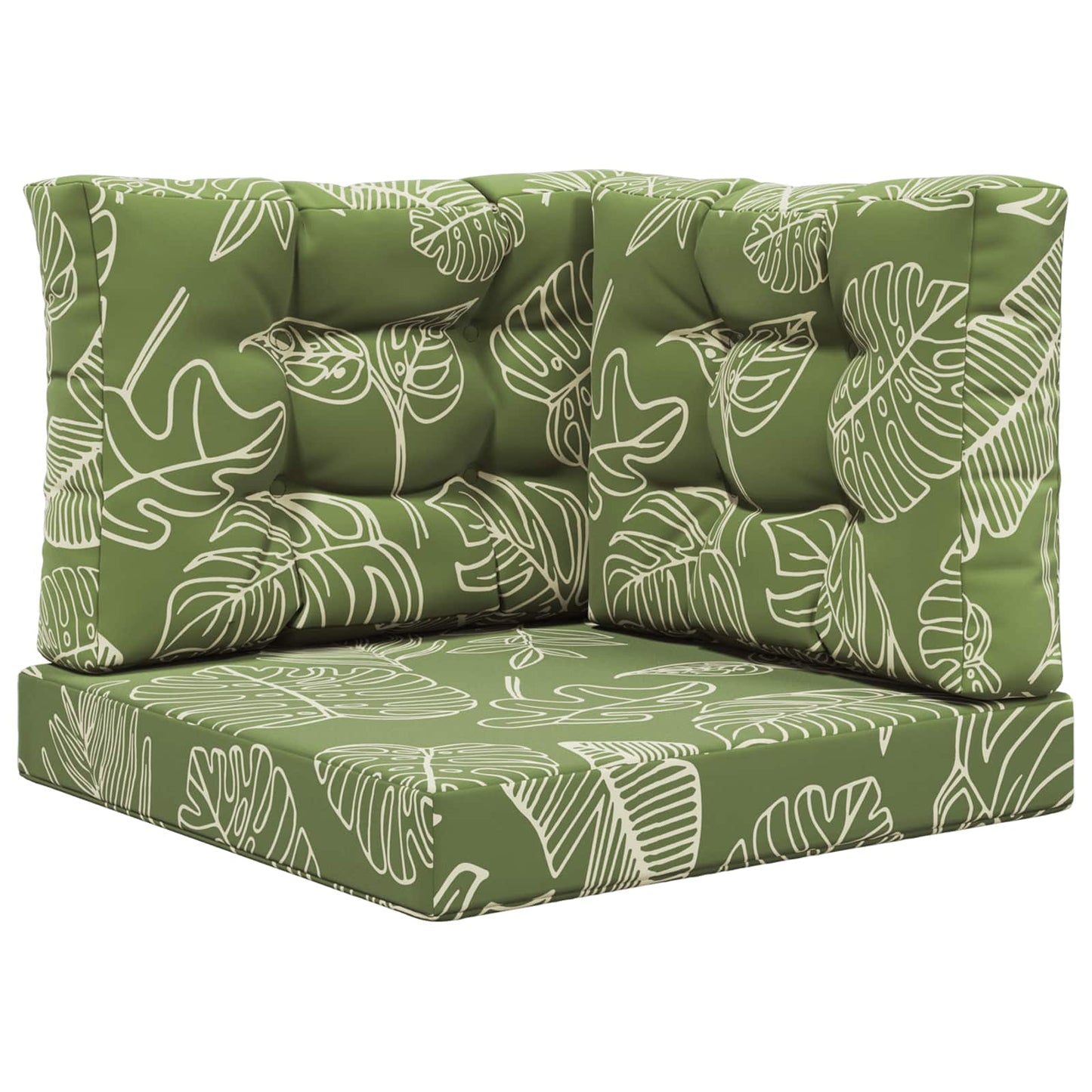 Buiten bankkussen 3 pcs Bladontwerp Polyester