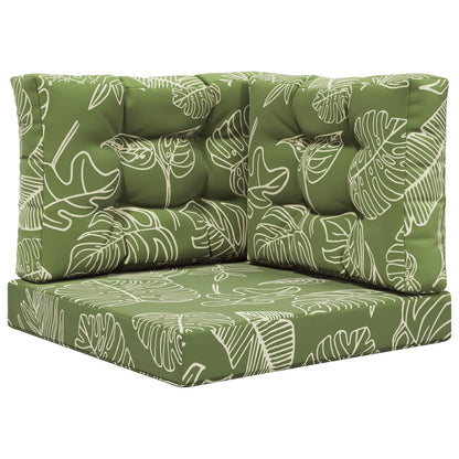 Buiten bankkussen 3 pcs Bladontwerp Polyester